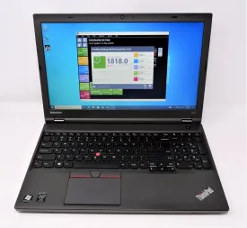 Lenovo Thinkpad 540-541 15.6" Intel Core i7-4800 8GB 256GB SSD Refurbished WF240